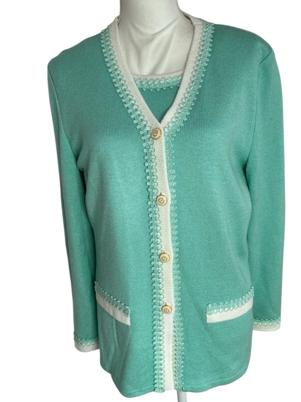 Vintage NWT Eric Steven Knit Sweater Set